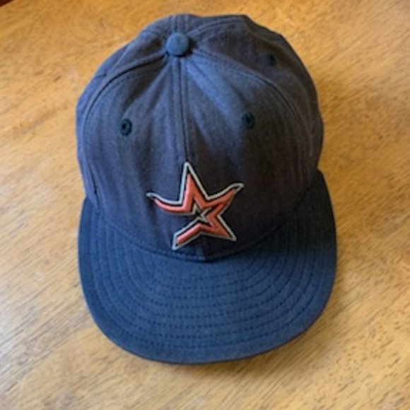 Vintage Blue Houston Astros Fitted 7 1/8 cap - Picture 1 of 5